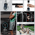 Miniatyrbillede 5 af 5: Aluminium Legering Lat Pull Down Bar Gym Lat Pulldown Tilbehør