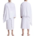 Pikkukuva 5 / 5: Ihram-pyyhe miehille Hajj ja Umrah - 2 pyyhettä