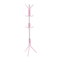 Miniatyrbillede 2 af 3: Jernfrakke Stativ Træholder Hanger Trægren Hat Rack  12 Kroge Tøj Organiseringsstativ Til Hjem Soveværelse (pink)