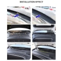 Miniatyrbilde 5 av 5: For Tesla Model 3 Y Front Engine Hood Rubber Seal Upgrade Weatherstrip Trim Belt Waterproof Strip Dust-proof Protection