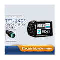 Miniatyrbilde 4 av 5: LCD TFT UKC3 Display Hastighet Batteritid Indikator for Elektrisk Sykkel 24V 36V 48V Motor Konvertering