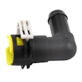 Miniatyrbillede 3 af 5: Vandslangeforbindelse til varmeapparat B37F61240 B37F-61-240 til CX7 2007-2012 ER CX9 2009-2014 TB 2.3L 2006-2012