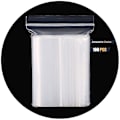 Miniatyrbilde 1 av 5: Zip-plastposer Transparent gjenlukkbar matpose Glidelåspose Godteri Husholdning