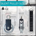 Miniatyrbild 4 av 5: Aluminiumlegering Lat Pull Down Bar Gym Lat Pulldown-tillbehör för remskivesystem Gymkabelmaskin
