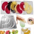 Miniatyrbillede 5 af 5: 12 stk. DIY Under Eye Patches Forme Sikker Sund Naturlig Genanvendelig Transparent Øjenmaske Patch Bakke Plade CNO.121389
