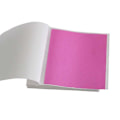 Miniatyrbild 2 av 5: 100 st/set 24k guldbladsark för konst hantverk design förgyllning inramning skrot HOT  PINK