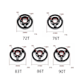 Miniatyrbilde 1 av 4: Herdet stål 48p gir for Slash 2wd Vxl Bandit Stampede Drag Slash oppgraderingsdeler, 86t