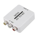 Miniatyrbilde 3 av 4: Mini HD videokonverterboks RCA Av Cvsb til Rf videoadapterkonverter