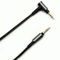 Miniatyrbillede 2 af 5: 3,5 mm lydkabel til Sony Wh-1000 Xm2 Xm3 Xm4 (sort uden mikrofon)
