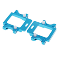 Miniatyrbillede 4 af 5: Metal Front Gearbox Mount 102060 02022 Til Hsp 1:10 Opgradering Rc Dele Blå