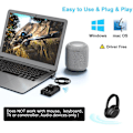 Miniatyrbillede 4 af 5: Multimedia Controller Knob USB Volumen Controller PC Computer Højttaler Lyd