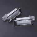 Miniatyrbillede 5 af 5: Bil LED Nummerpladelys Lampe Til Espace Mk4 Scenic Mk2 2 Dacia Duster Lodgy Logan Mcv Iii