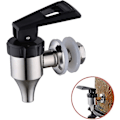 Miniatyrbillede 2 af 5: 304 Rustfrit Stål Drikkedispenser Vin Tønde Hane Vandhane Tap Vin Flasker Juice Maskiner Tap