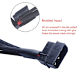Miniatyrbilde 4 av 4: Strømkabeladapter for kjølevifte med plugg for PC-kabinett