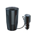 Miniatyrbilde 5 av 5: Trådløs billader i koppholder for Airpods, USB-hurtiglader for bil, multifunksjonell telefonholder for bil C1e3