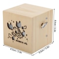 Miniatyrbilde 5 av 5: Tre Luminous Music Box Barn Gave Skorpionen Constellation Mønster Music Box