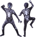 Miniatyrbilde 1 av 2: Spider-Man Cosplay-kostyme for barn og voksne, 3-12 år black and white venom 140