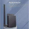 Miniatyrbild 3 av 5: Vattentät utomhus 4G-router med SIM-kortplats 5Dbi antennväggrouter för IPC Max 15 enheter Hög säkerhet EU-version EU-version Svart
