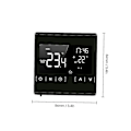 Miniatyrbild 2 av 5: Smart LCD-pekskärms termostat för hem programmerbar elektrisk golvvärme system termoregulator Ac 85-250v temperaturregulator