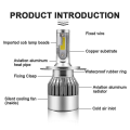 Miniatyrbilde 4 av 5: For Ski-doo Snowmobile Led Headlight 9003 H4 Bulb High/low D
