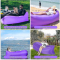 Miniatyrbillede 4 af 4: Oppustelig sofa, vandtæt oppustelig liggestol, bærbar luft sofa, luft sofa luft sofa, airlounger foldbar og slidstærk, oppustelig sofa til udendørs
