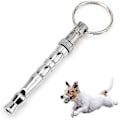 Miniatyrbillede 1 af 5: Bærbar Hundetræningsfløjte Metal Due Træningsfløjte Hundetræningsværktøj Kæledyrsadfærdstræner Med Nøglering Til Lydighed Og Tilbagekaldelse