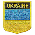Miniatyrbillede 2 af 3: 5 stk. Ukraine flag patches Ukraine skjold patches broderet patch morale patch applikation fastgørelse krog og løkke(emblem)