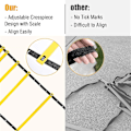 Pikkukuva 2 / 5: Piao Agility Ladder - Agility Speed And Balance Training Ladder For Soccer Basketball Boxing Softball Footwork Sports Agility Training With Scale And