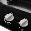 Miniatyrbilde 3 av 5: Komfyr-knapper, Ovnknapp 6 stk, Sinklegering 6mm Universal Sølv Gasskomfyr Kontrollknapper Adaptere Ovn Rotasjonsbryter Kokeflate Kontrolllåser