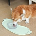 Miniatyrbilde 3 av 5: Sklisikker kjæledyrsplassmatte, sølefri hundematingsmatte, vanntett, A Blanco