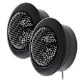 Pikkukuva 5 / 5: 2 kpl musta 800w -120 auton torvi dome diskantti audio kaiutin autostereo diskanttikaiutin
