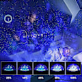 Miniatyrbillede 2 af 4: Galaxy Stjerneprojektor Lys Stjernelys Himmel Natlys Loftsprojektor Lys Til Soveværelse Værelse Hjem, Stjernehimmel Projektor USB-drevet