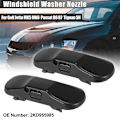 Miniatyrbild 2 av 5: 2 st vindrutetorkare spolarmunstycke spray jet 2kd955985 för - Golf Mk5 Mk6 B6 B7