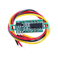 Miniatyrbillede 3 af 5: 0,28 tommer LED Ultra-lille Dc Digital 0-100v Voltmeter Spændingstester Trefarvet Display 4-40v Supp
