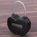 Miniatyrbillede 3 af 5: Tidslås LCD-display Tidslås Multifunktionel Rejse Elektronisk Timer, Vandtæt Usb Genopladelig