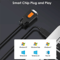 Pikkukuva 4 / 5: Usb-sarjaporttikaapeli Usb-Db9-pin-sarjaporttikaapeli