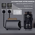 Miniatyrbilde 3 av 3: Digital Timer 16a / 3680w Elektrisk stikkontakt 16 Konfigurerbare programmer Tilfeldig Anti-tyveri 24t / 7d