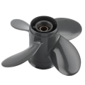 Miniatyrbillede 4 af 5: Propeller 4 Blade 9 1/4x10 Til Udenbordsmotor Bf8d/bf9.9d Bf9.9/bf15a Bf15d/bf20 8 Splines 58134-zv4-