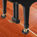 Miniatyrbild 4 av 5: Sl Pianogolvskydd Caster Cups för pianofötter, 4 stycken möbelbensskyddsunderlägg, används för att skydda golv och mattor från pianohjul Shis