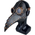 Pikkukuva 1 / 4: Tohtori Rutto Mask Raven Mask, Steampunk Proboscis Nokka Mask