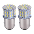 Miniatyrbilde 1 av 5: 2 stk 6000k hvite 1157 50smd baklysbremse LED-pærer pære Bay15d 12v