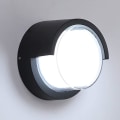 Miniatyrbillede 1 af 5: Moderne Udendørs LED Vægskinne 12W Vandafvisende IP65 Antracit