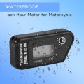Miniatyrbilde 5 av 5: Tilbakestillbar timeteller digital turteller for utenbordsmotor gressklipper motocross motorsykkel marine