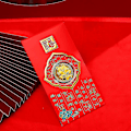 Miniatyrbillede 5 af 5: Tiger Year Gold Coin Red Packet Seal New Year Red Packet Gol
