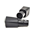 Miniatyrbillede 4 af 5: 1 par DMX til RJ45-stik RJ45 Ethernet til 5-polet XLR DMX hun- og han-adapter til lyd og video