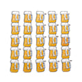 Pikkukuva 2 / 2: 25 kpl:n leikkisarja Cartoon Enamel Pins Led Brossi Pin Beer Part