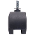 Miniatyrbillede 1 af 5: 6mm gevindstang 40mm dobbelt roterende hjul sort