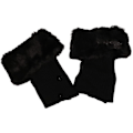 Miniatyrbilde 5 av 5: Dame Leg Warmer Gaiter Kort Pels Leg Warmer Hold Anklene Varme For Vinter