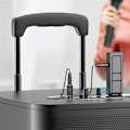 Miniatyrbillede 5 af 5: 2 STK Trådløst Mikrofonsystem Sæt USB Modtager Håndholdt Hjemmefest Smart TV Højttaler Syngende Mikrofon