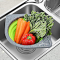 Miniatyrbilde 5 av 5: Ollapsible Colander Sil, Oppbevaringskurv Sil For Frukt Grønnsak, Plassbesparende Sammenleggbar Mesh W